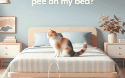 Pourquoi mon chat fait pipi sur mon lit : causes et solutions