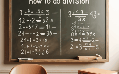 Comment poser une division facilement étape par étape